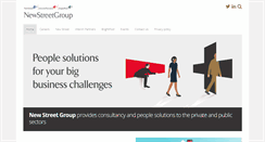 Desktop Screenshot of newstreetgroup.com